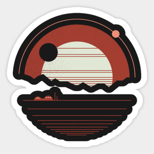 Solitude Sticker